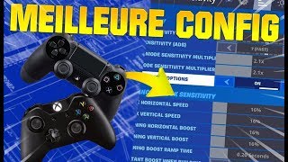 LES MEILLEURS PARAMÈTRES & CONFIG MANETTE SUR FORTNITE ! 🎮