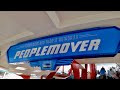 TTA PeopleMover at Magic Kingdom FULL Ride Experience in 4K | Walt Disney World Florida 2021