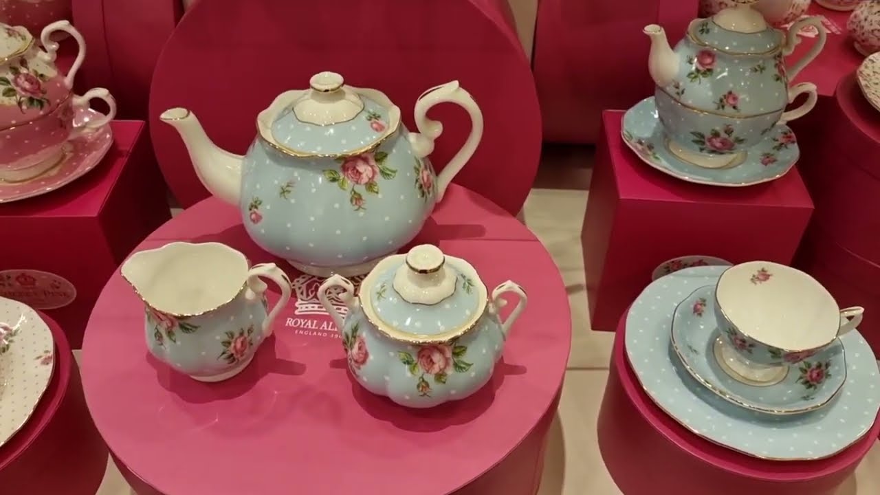 David Jones Shopping Royal Albert Collections//Smiling heart YouTube