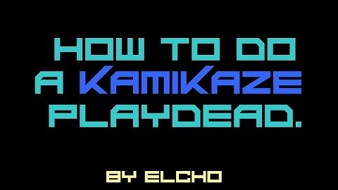 Wolfenstein Enemy territory : playdead kamikaze