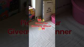 And the Giveaway Winner Is... 🏆💖