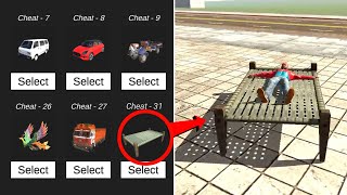 Indian Bike Driving 3D Charpai Car Cheat Code | Charpai Car IBD3D Plugin App New Update screenshot 3