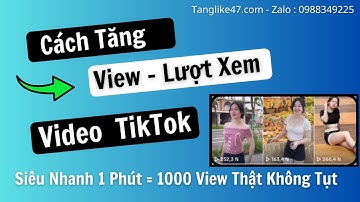 Cách Tăng view tiktok mới nhất 2024 | Hướng Dẫn Tăng Lượt Xem Video Tiktok Nhanh Nhất, Giá Rẻ Nhất