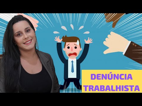 Vídeo: Como Escrever Uma Reclamação Para A Inspeção Do Trabalho