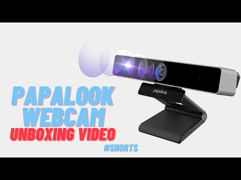 Papalook Webcam Unboxing Video  #Shorts