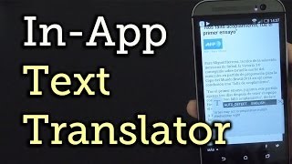 Translate Any App's Text on Android with Inapp Translator - HTC One [How-To] screenshot 3
