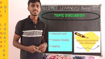 polycet crash course part-5 #linear equations