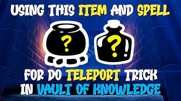 Trick Teleport using Cauldron Table | All Floor Vault of Knowledge | Part 3 | Sky Cotl