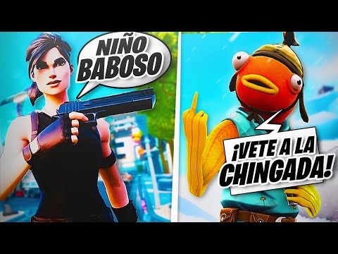 SIENDO TÓXICO con MI EQUIPO en FORTNITE por UN DÍA