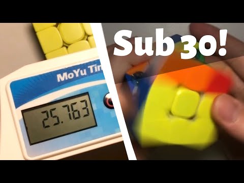 Rubik Küp Nasıl 30 Saniyenin Altında Çözülür? [5 Taktik] Nasıl Sub 30 Olunur? Rubik Küp Hızlı Çözüm