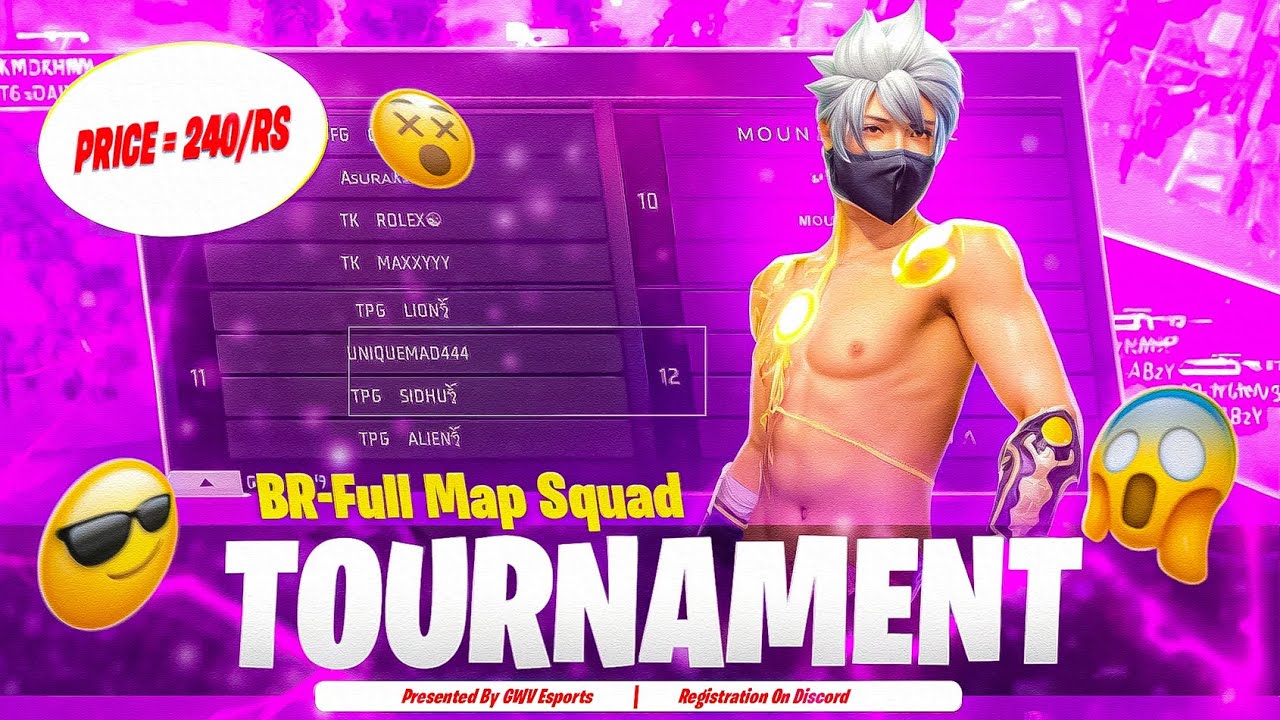 FREE FIRE LIVE || BR-SQUAD PAID SCRIM & TOURNAMENTS LIVE LOBBY 
