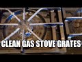 The BEST Way to Clean Gas Burner Grates: So EASY!