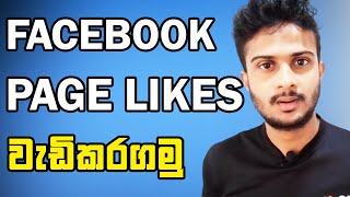 Increase Facebook Page Likes : How to Get More Likes on Facebook Page Sinhala 2021