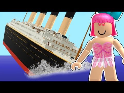 Titanic Roblox Sinking Games