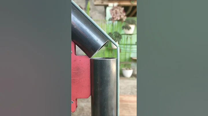 secret trick for cutting pipes at a 60 degree angle on stair railings