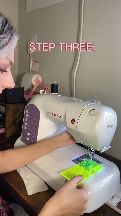 How to use the Seam Guide Ruler - 4 STEPS