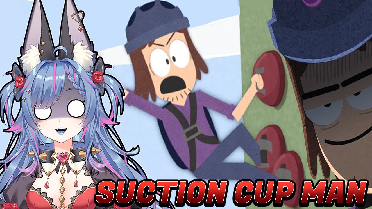 WHY IS HE LIKE THIS? | Vtuber Reacts Piemations: Suction Cup Mann