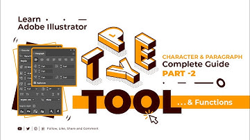 adobe illustrator type tools character & paragraph styles | Complete Guide part -2