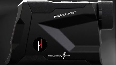 Ballistic Rangefinder powered by Applied Ballistics