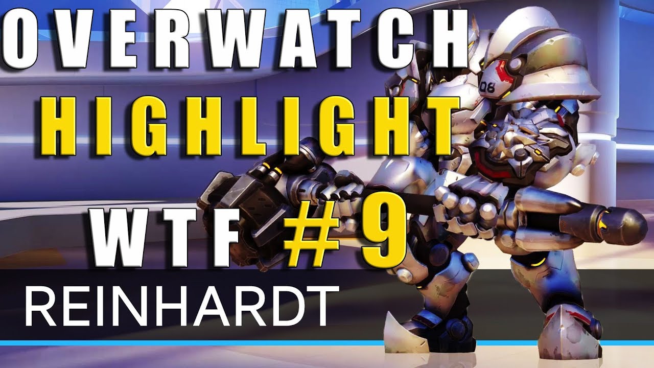 REAL NINJA !!! / Overwatch funny - highlight # 9 / Овервотч  смешные лучшие моменты # 9