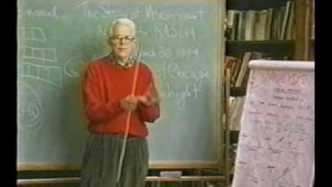 Introduction to the Rasch Model - Benjamin D. Wright, 1994 - Part 3