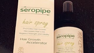 تجربتى مع سيروبايب اسبرى لتساقط الشعر | seropipe hair spray
