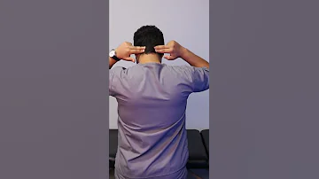 علاج الم وشد اعلى الرقبه وخلف الراس والصداع 