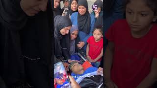 من وداع الشاب أحمد فحماوي الذي ارتقى بقصف الاحتلال في مخيم نور شمس