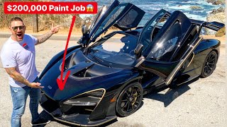 MEET “MERLIN” THE 1 OFF MCLAREN SENNA YOU CANT BUY!