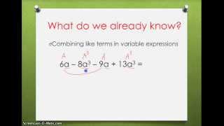 Thomas Tutors Lesson 9: Solving Equations with Variables on Both Sides
