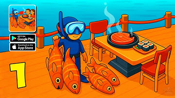 Cook It Yourself - Gameplay Walkthrough Part 1 - Serve Fresh Fishes! (iOS, Android)