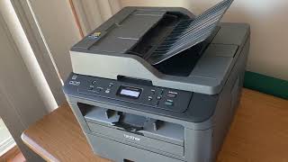 917 Pages Only BROTHER DCP-L2540DW Laser Multi Function Duplex Printer-video