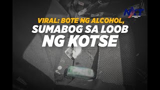 Viral: Bote ng alcohol, sumabog sa loob ng kotse | NXT
