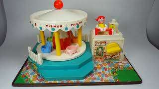 1964 Fisher Price Little People Merry-Go-Round