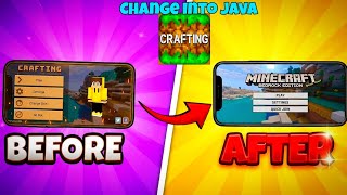 How To Change Crafting and Building Into Minecraft Java Edition 🔥