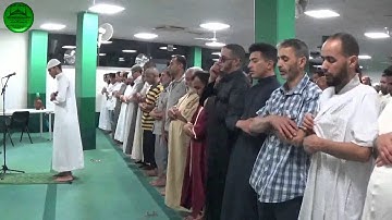 صلاة العشاء والتراويح مسجد النور بريجوإميليا  القارئ مراد العيوني+ محمد الوصفي  {إيطاليا