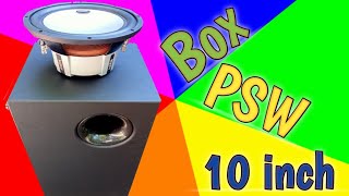 Box subwoofer model psw 10 inch