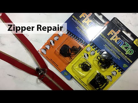 How to Fix a Broken Zipper: Zipper Repair 101 - Learn to repair