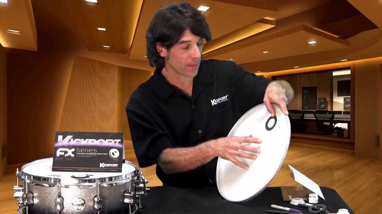 Video Demo KickPort 2 Bass Drum Sound Enhancer Blue