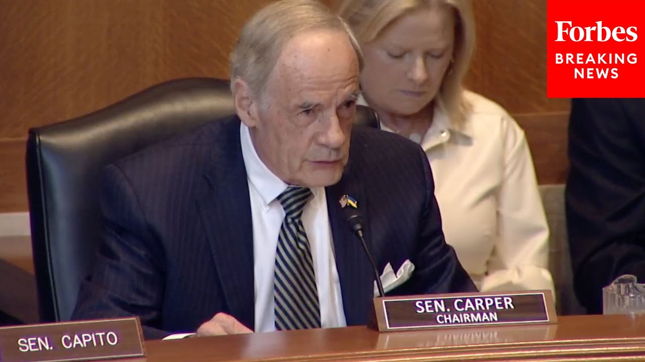 Tom Carper Leads Senate Environment Cmte Confirmation Hearing For ...