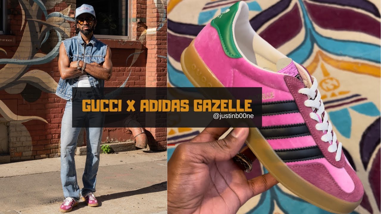 UNBOXING Gucci x Adidas Gazelle Sneakers