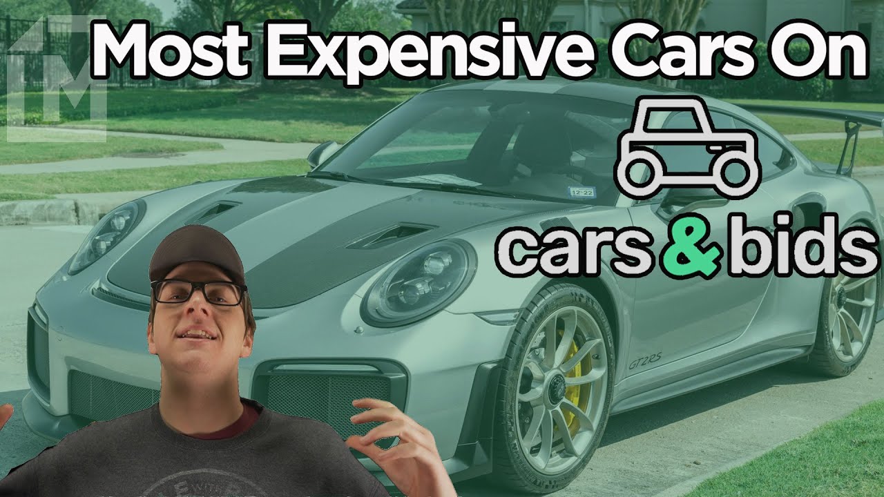 The 5 Most Expensive Cars Ever Sold on Cars and Bids YouTube