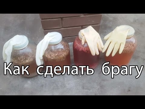 Как сделать брагу