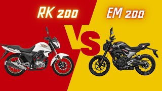 Rk 200 Keeway Vs Em 200 Escuda - Cual Es Mejor?