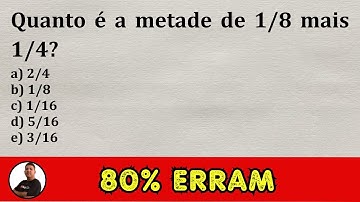 Como resolver Problema com fração