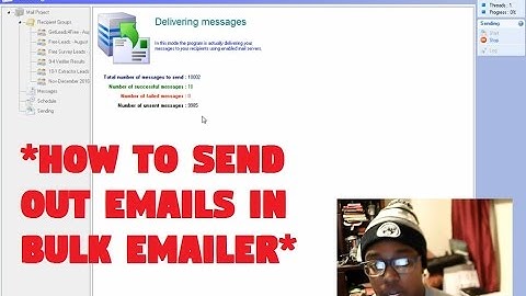 Sending out 10,000 Emails in Bulk with Bulk Emailer - Fast Mailer Pro Review