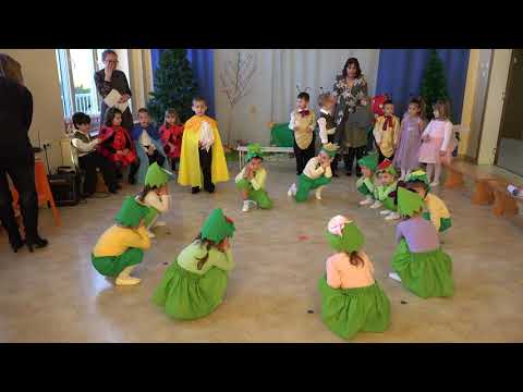 Видео: Декорация на детска градина: дъгова група