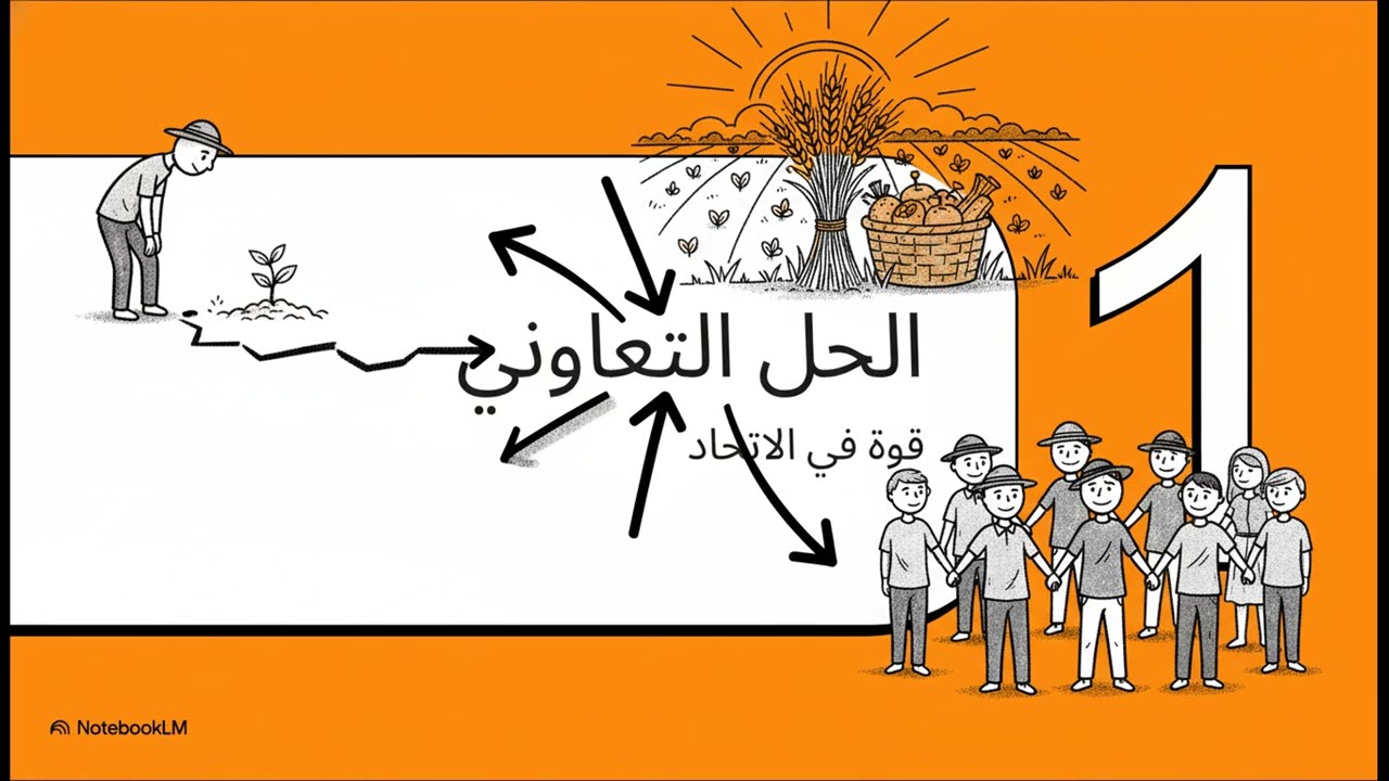 المحرك الخفي  التعاونيات الزراعية شرح مبسط للفصل 1 - 4