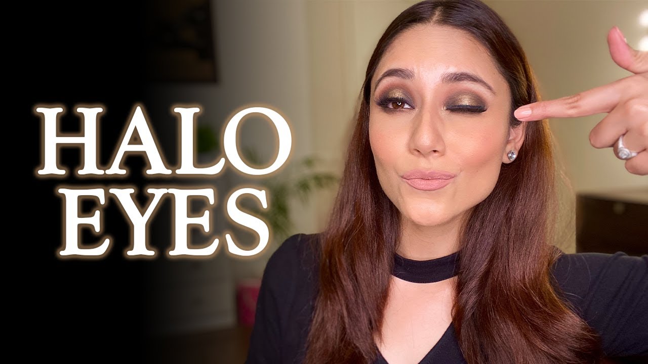 Black and Gold Halo Eyes Makeup Tutorial Latest Video 2020 Too Faced Chocolate Gold palette