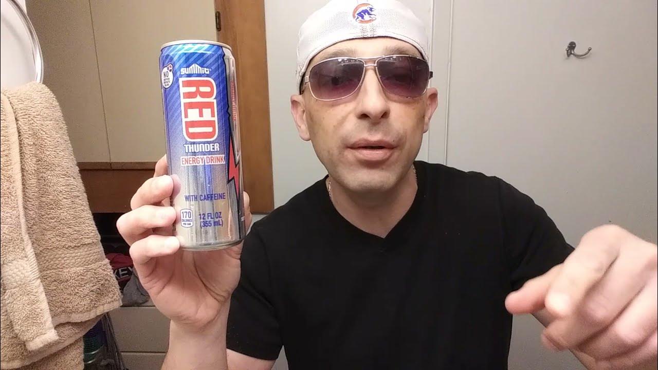 RED THUNDER (ENERGY DRINK)REVIEW FROM (ALDI). YouTube